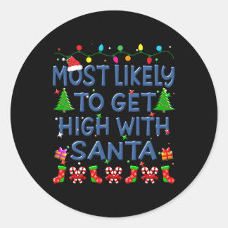 Adesivo Natal Mais Provável Para Se Encolher Com A Família