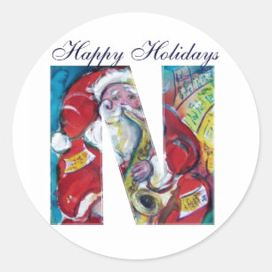 ADESIVO NATAL N CARTA/MONOGRAMA DE PAPAIS NOEIS INSPIRADOS