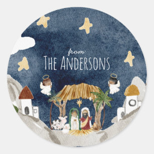 Adesivo Natal Negra Africano Americano