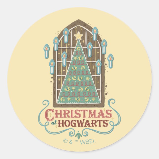 Adesivo Natal no HOGWARTS™ Cookie Graphic (Frente)