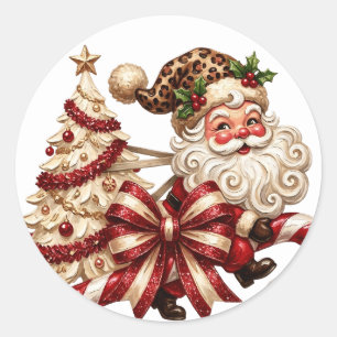 Adesivo Natal Papai Noel