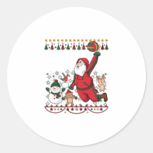 Adesivo Natal Papai Noel Volei Boneco de Neve Rena