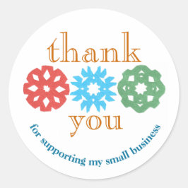 Adesivo Natal para as pequenas empresas