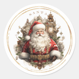 Adesivo Natal para Papais noeis do Velho Mundo