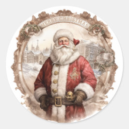 Adesivo Natal para Papais noeis do Velho Mundo