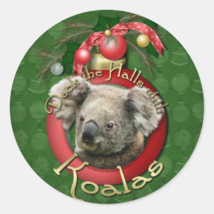 Adesivo Natal - plataforma os salões - Koalas