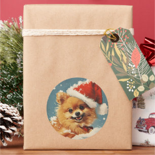Adesivo Natal Pomerano