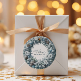 Adesivo Natal Russo Cozy Azul