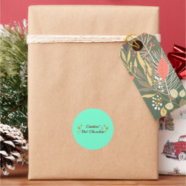 Adesivo Natal rústico vintage aconchegante Geada 