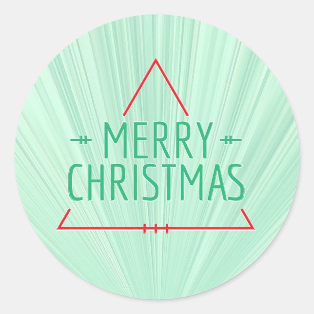Adesivo Natal Simples (Frente)