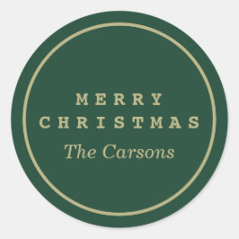 Adesivo Natal Simples