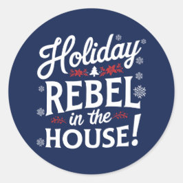 Adesivo Natal | Vinheta de Ano Novo