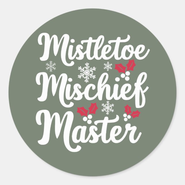 Adesivo Natal | Vinheta de Ano Novo (Frente)