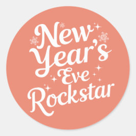 Adesivo Natal | Vinheta de Ano Novo