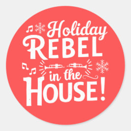 Adesivo Natal | Vinheta de Ano Novo