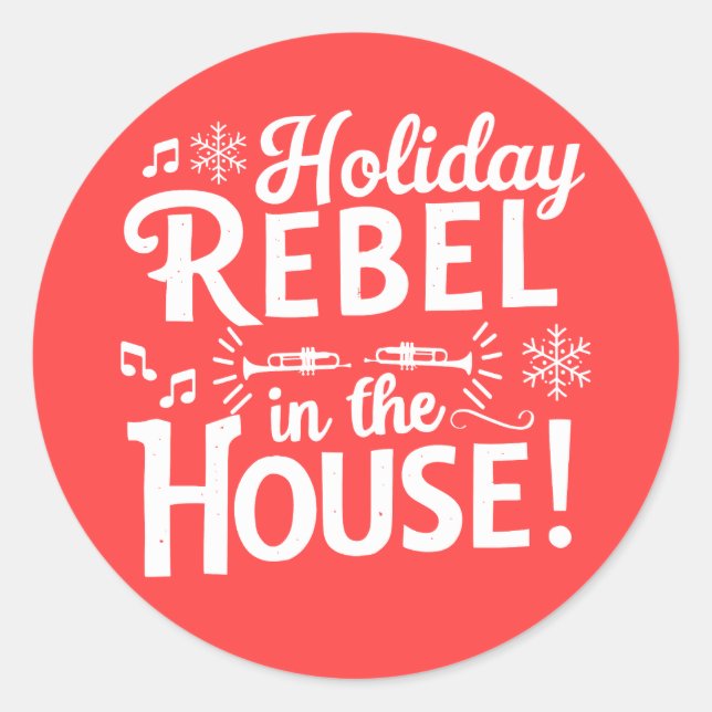 Adesivo Natal | Vinheta de Ano Novo (Frente)