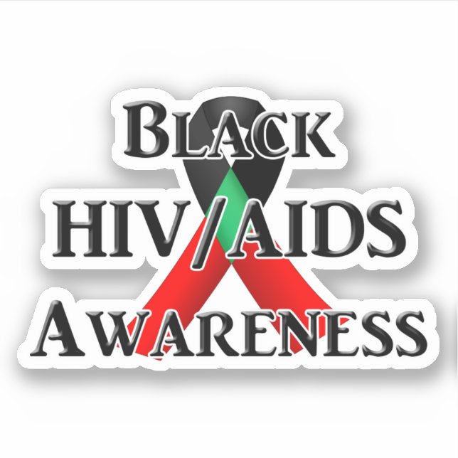 Adesivo National Black HIV/AIDS Awareness Day (Frente)