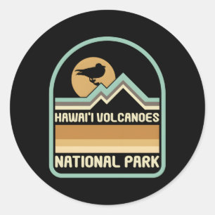 Adesivo National Park Conservation Hawaii - Nação dos vulc
