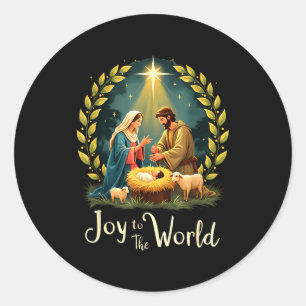 Adesivo Natividade De Natal Nascimento Cristão De Jesus Al