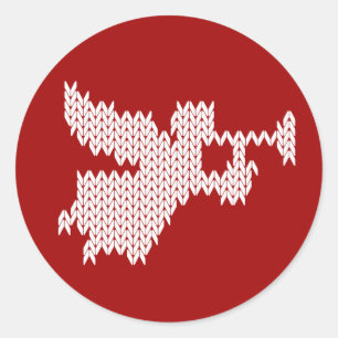 Adesivo Natividade religiosa cristã do anjo de Tumpet da