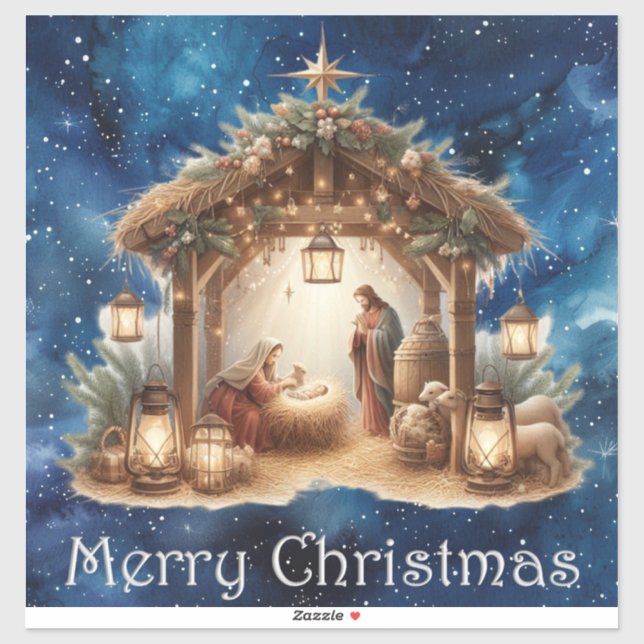 Adesivo Natividade Vinyl Sticker (Folha)