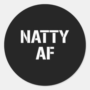 Adesivo Natty Af Natural Bodybuilding Dons Homens Mulheres