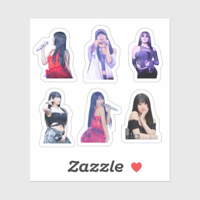 Adesivo Natty Kiss Of Life Vinyl Sticker Pack (Folha)