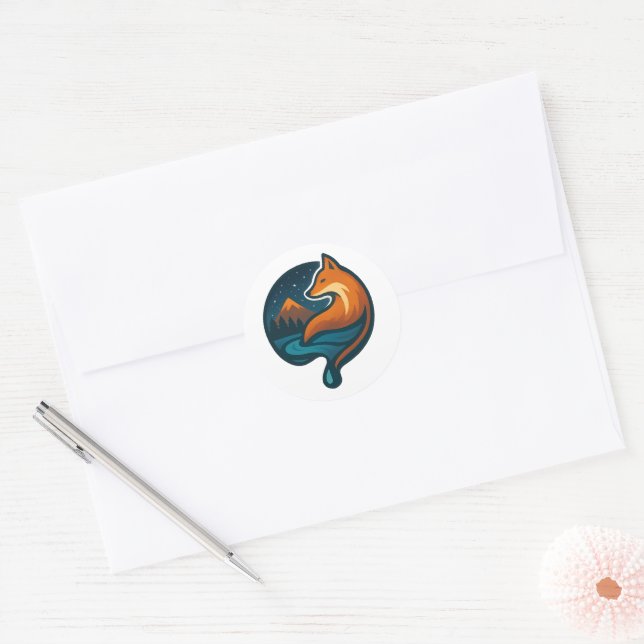 Adesivo Nature Fox Sticker (Envelope)
