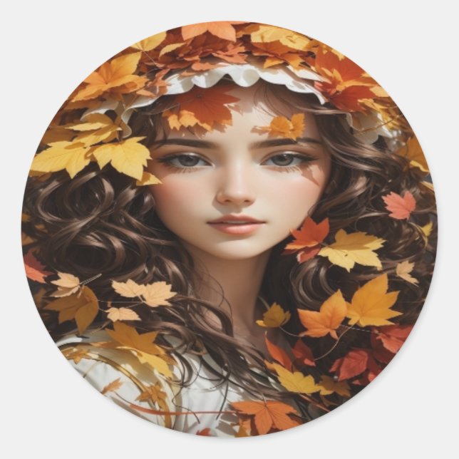 Adesivo Nature Lovers, Nature Art, outono (Frente)