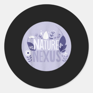 Adesivo Nature Nexus - Harmonia Natureza Para O Ambiente P