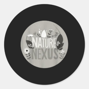 Adesivo Nature Nexus - Harmonia Natureza Para O Ambiente P