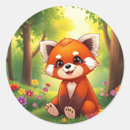 Adesivo Nature’s Hug in a Cute Red Panda