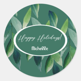 Adesivo Natureza Boêmia Verde Moderna