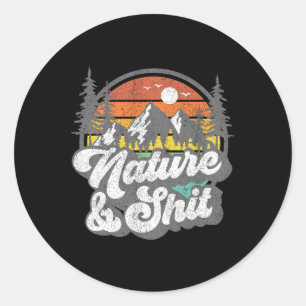 Adesivo Natureza E Divertido Caminhada Acampamento Mochile