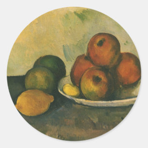 Adesivo Natureza Morta com Maçãs por Paul Cezanne