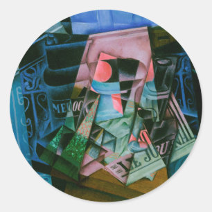 Adesivo Natureza Morta diante de uma Janela Aberta de Juan