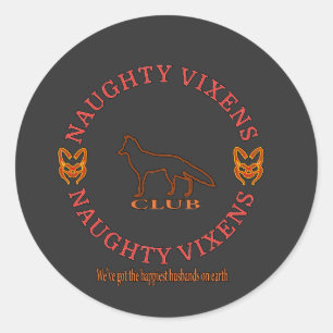 Adesivo Naughn Vixens Club