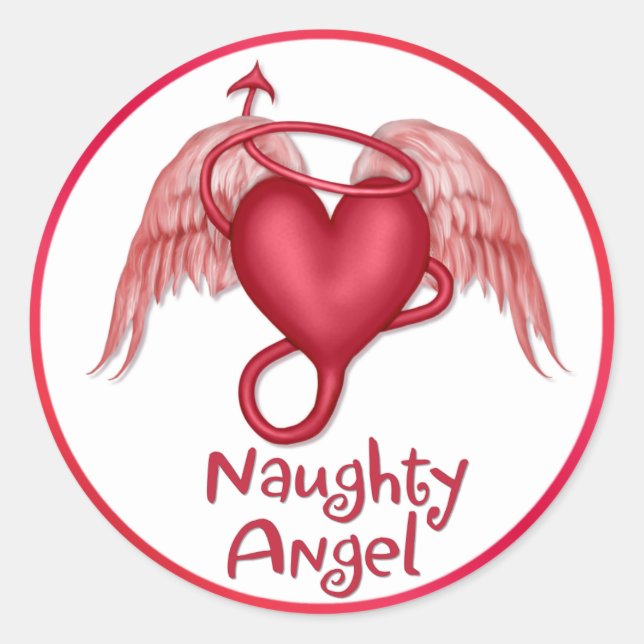 Adesivo Naughty Angel (Frente)