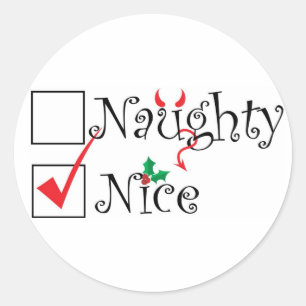 Adesivo Naughty Nice