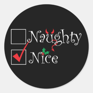 Adesivo Naughty Nice