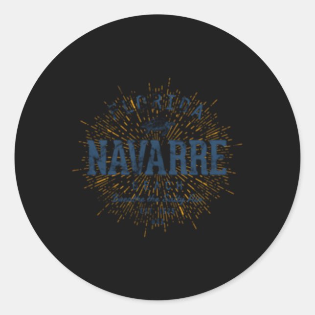 Adesivo Navarre Beach (Frente)