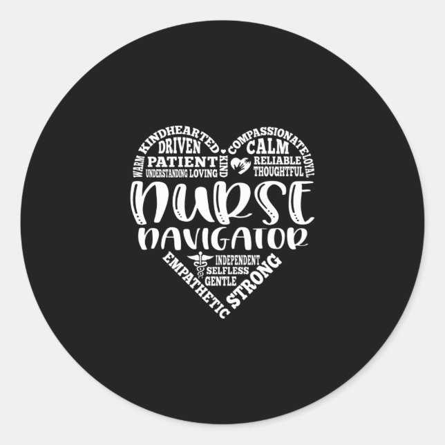 Adesivo Navegador de enfermeiras, apreciação de enfermeira (Frente)