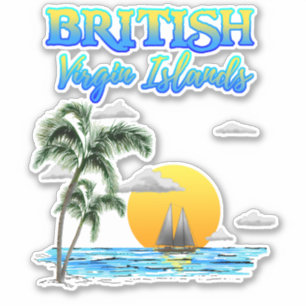Adesivo Navigação de British Virgin Islands
