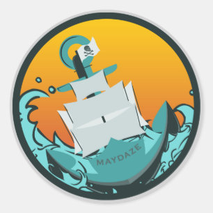 Adesivo navio afundador de maydazime