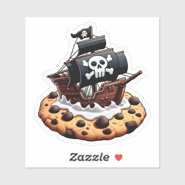 Adesivo Navio Ahoy (Folha)