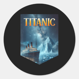 Adesivo Navio Cruzeiro Titanic Iceberg 1912 Rms Viagem Hom