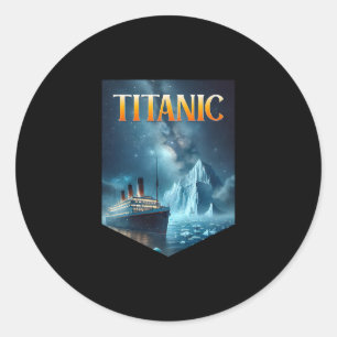 Adesivo Navio Cruzeiro Titanic Iceberg 1912 Rms Viagem Hom