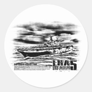 Adesivo Navio de ataque anfíbio Peleliu Sticker