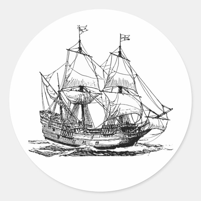 Adesivo Navio de Colombo (Frente)