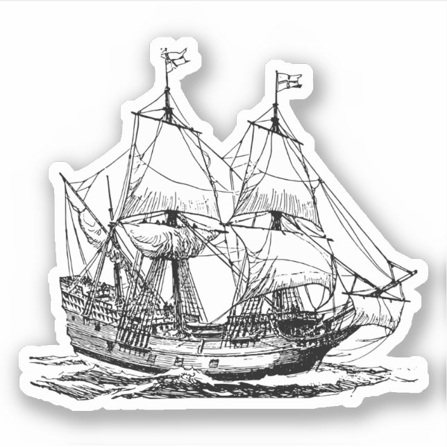 Adesivo Navio de Colombo (Frente)